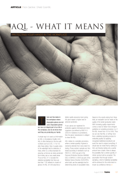 AQL &ndash; What it means