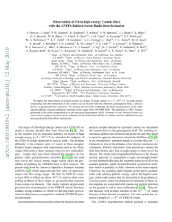 Observation of Ultra-high-energy Cosmic Rays with the ANITA