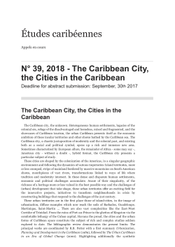 Études caribéennes