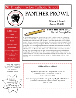 8.19 Prowl.indd - St Elizabeth Seton