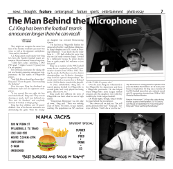 The Man Behind the Microphone