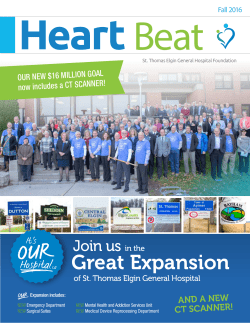 Great Expansion - It`s Our Hospital