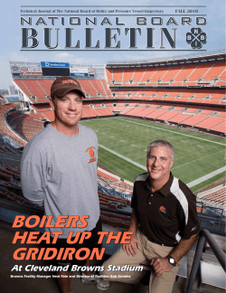 BOILERS HEAT UP THE GRIDIRON At Cleveland Browns Stadium
