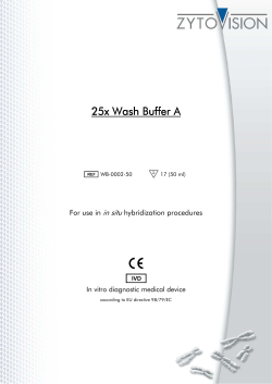 25x Wash Buffer A