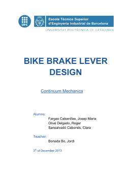 BIKE BRAKE LEVER DESING