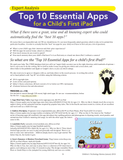 Top 10 Essential Apps