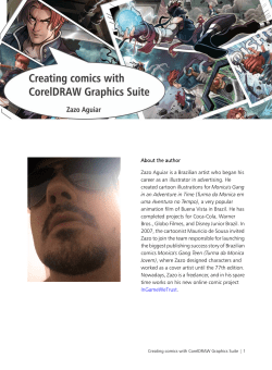 Creating comics with CorelDRAW Graphics Suite