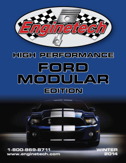 HIGH PERFORMANCE FORD MODULAR - Engine