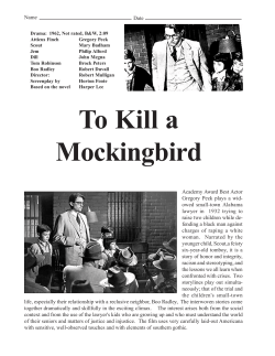 Robert Mulligan - Horizon High School Drama