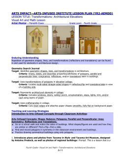 3 Transformation - Architectural Elevations