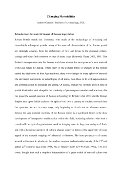 Oxford Handbook to Roman Britain