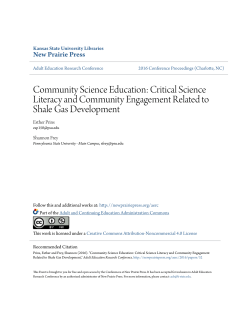 Critical Science Literacy and Community