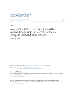 Images of the Other: Race, Gender, and the Imperial Relationship in