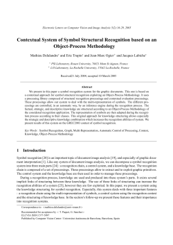 Contextual System of Symbol Structural Recognition based on an