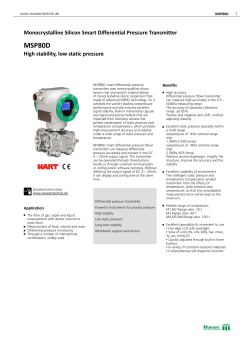 Msp80d - Muesen Technik