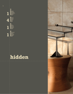 Catalogo Hidden - Leonardo Ceramica Ceramica