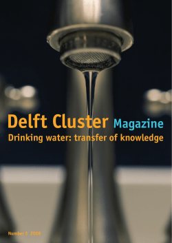 Drinking water: transfer of knowledge