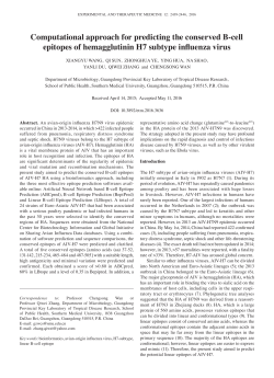 Computational approach for predicting the conserved B