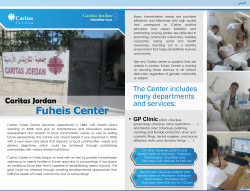 Fuheis Center - Caritas Jordan