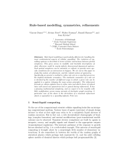 Rule-based modelling, symmetries, refinements