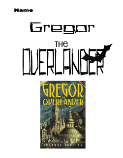 Gregor the Overlander