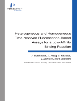 Heterogeneous and Homogeneous Time-Resolved