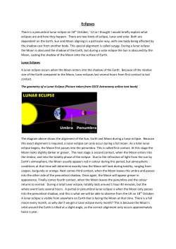 Eclipses - Tackley Village