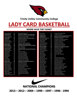 national champions - Trinity Valley Community College