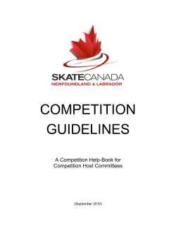 competition guidelines