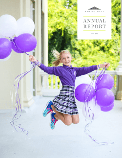 2014&ndash;2015 annual report