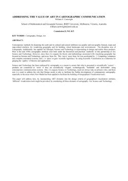 addressing the value of art in cartographic