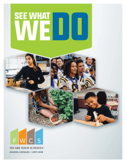 School Choice Catalog