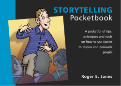 STORYTELLING Pocketbook - Management Pocketbooks
