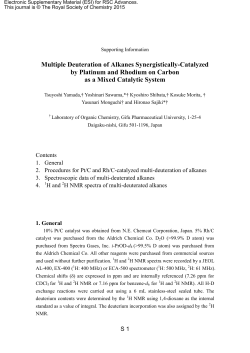 Multiple Deuteration of Alkanes Synergistically