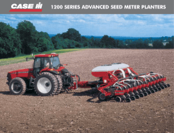 1200 series advanced seed meter planters