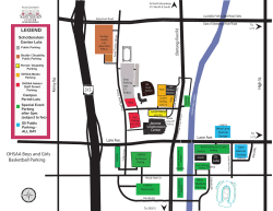 Parking Map for Jerome Schottenstein Center