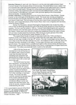 pages 5-6 - Hudson Valley Vernacular Architecture