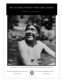 ishi - California Indian Museum and Cultural Center
