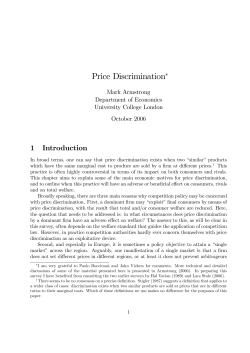 Price Discrimination (pdf 369K)