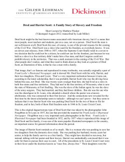 Dred and Harriet Scott - House Divided (Dickinson College)