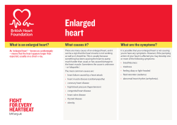 Enlarged heart - British Heart Foundation