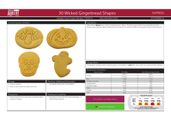 30 Wicked Gingerbread Shapes