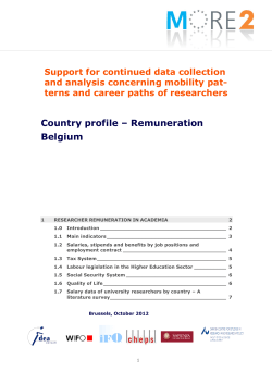 Belgium - EURAXESS
