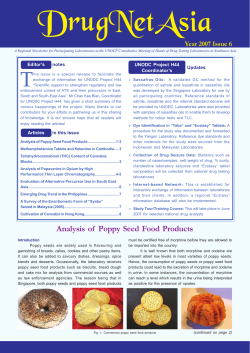 DrugNetAsia Issue 6 - Year 2007 - Asian Forensic Sciences Network