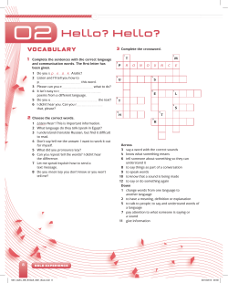 Hello? - Pearson