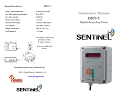 DRT-1 Digital Recycling Timer