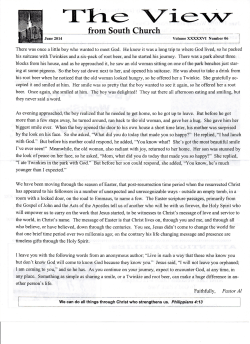 from South Church - South Congregational Church