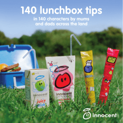 140 lunchbox tips
