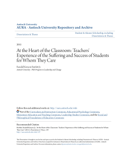 At the Heart of the Classroom - AURA