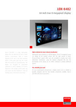 LDX-8482 : Product specifications